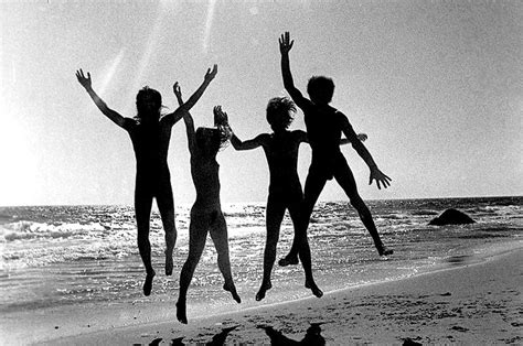 The naturists mostly come in the morning and on weekdays, when bathers in swimwear account for 20 of the total considered the maximum if the beachs nudist character is to be preserved. . Nudebeach family